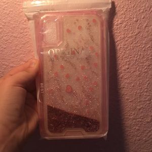 Sparkly jelly phone case iPhone XR